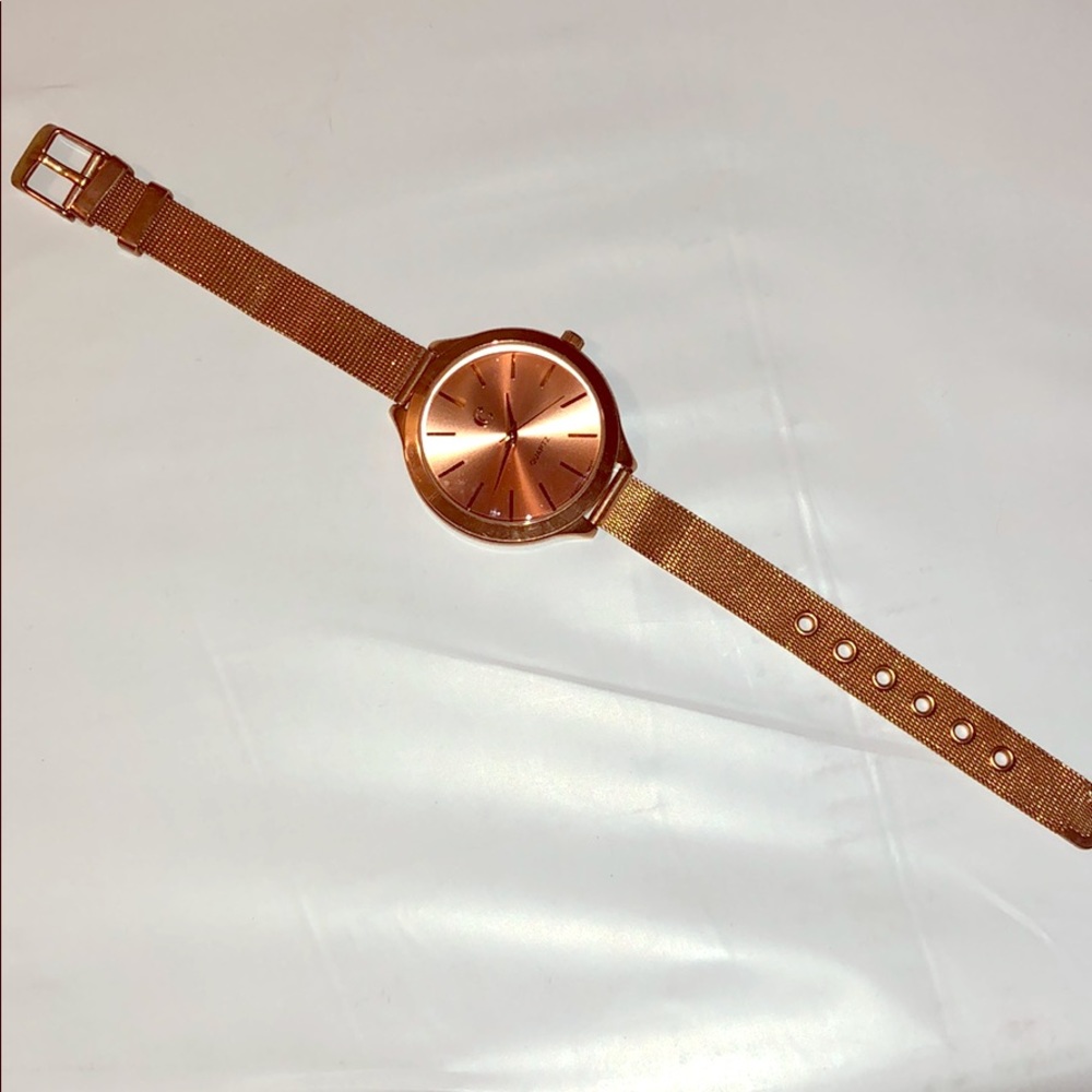 Rose Gold Watch